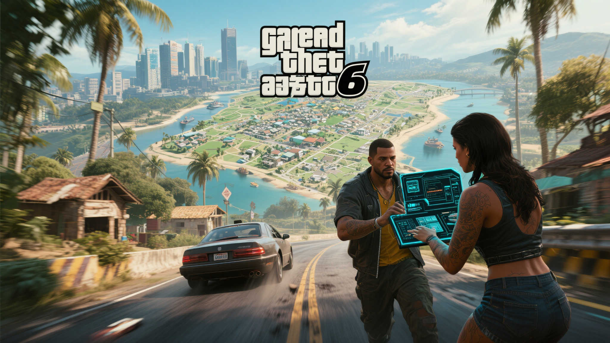 《GTA6》男女主角揭密:生死逃亡的默契搭档之旅 有传言称,《GTA6》的故事可能会发生在