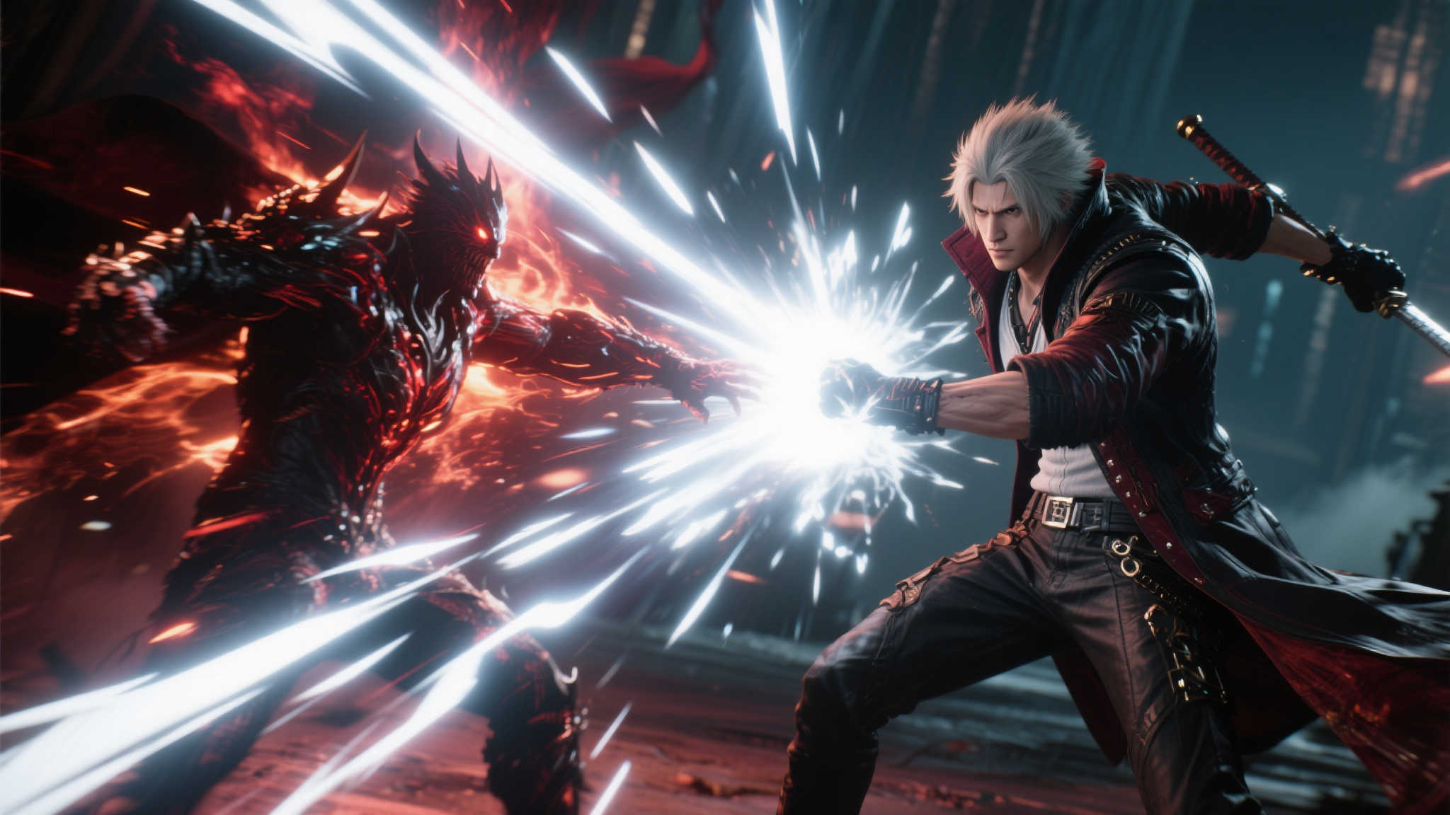 《光与影》总监揭秘：鬼泣5顶尖玩家，弹反无伤连段大师！